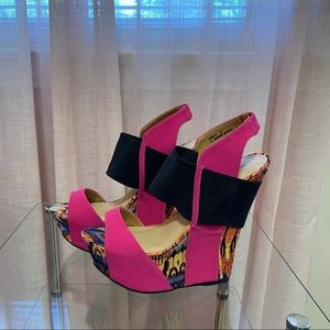 Multi color wedges